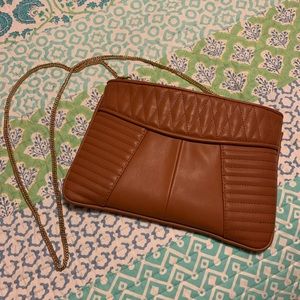 Brown crossbody bag
